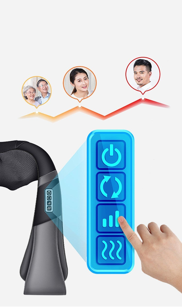 Multifunctional massage shawl